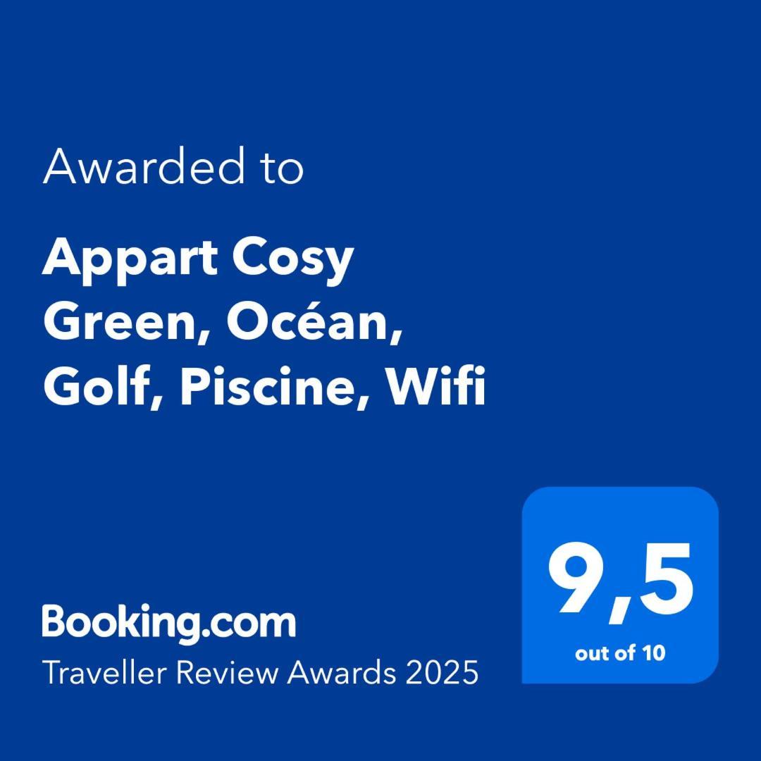 Appart Cosy Green, Ocean, Golf, Piscine, Wifi Мольез-е-Маа Экстерьер фото